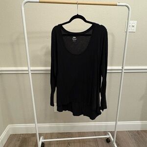 XXL Old Navy Women's Black Long Sleeve Tee